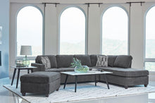 Load image into Gallery viewer, Mccord - Upholstered Track Arm Sectional Sofa - Dark Gray