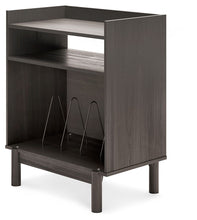 Load image into Gallery viewer, Brymont - Dark Gray - Turntable Accent Console