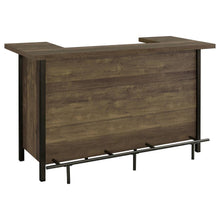 Load image into Gallery viewer, Bellemore - Freestanding Home Bar Wine Cabinet - Rustic Oak