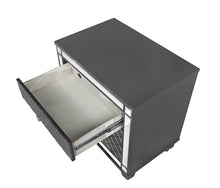Load image into Gallery viewer, Refino - Nightstand - Dark Gunmetal