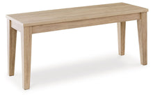 Load image into Gallery viewer, Gleanville - Light Brown - Large Dining Room Bench