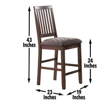 Load image into Gallery viewer, Yorktown - Counter Chair (Set of 2) - Dark Brown