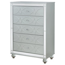 Load image into Gallery viewer, Gunnison - 5-Drawer Bedroom Chest - Silver Metallic