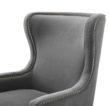 Load image into Gallery viewer, Rosco - Velvet Wingback Chair