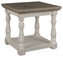 Load image into Gallery viewer, Havalance - Gray / White - Rectangular End Table