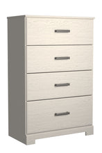 Load image into Gallery viewer, Stelsie - White - Four Drawer Chest