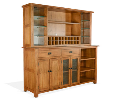 Sedona - Buffet And Hutch - Light Brown