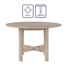 Load image into Gallery viewer, Gabby - Round Dining Table - Light Brown