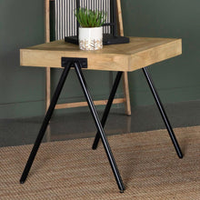 Load image into Gallery viewer, Avery - Square Solid Mango Wood Side End Table - Natural