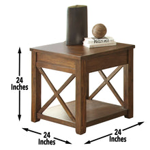 Load image into Gallery viewer, Lenka - 3 Piece Table Set - Brown
