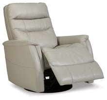 Load image into Gallery viewer, Riptyme - Dove Gray - Swivel Glider Recliner