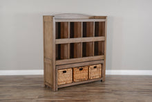 Load image into Gallery viewer, Doe Valley - Storage Bookcase And Bench - Light Brown