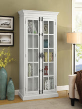 Load image into Gallery viewer, Toni - 2 Door Wood Tall Storage Cabinet - Distressed White