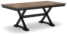 Load image into Gallery viewer, Wildenauer - Brown / Black - Rectangular Dining Extension Table