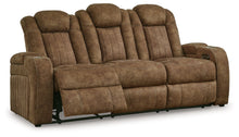 Load image into Gallery viewer, Wolfridge - Brindle - Power Reclining Sofa With Adj Headrest