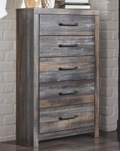 Load image into Gallery viewer, Drystan - Brown / Beige - Five Drawer Chest