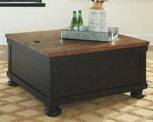 Load image into Gallery viewer, Valebeck - Black / Brown - Lift Top Cocktail Table