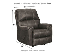 Load image into Gallery viewer, Kincord - Midnight - Rocker Recliner