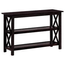 Load image into Gallery viewer, Rachelle - 2-Shelf Wood Entryway Console Table - Deep Merlot