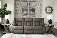 Load image into Gallery viewer, First Base - Gunmetal - Reclining Sofa