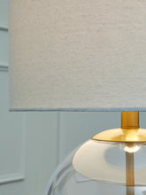 Load image into Gallery viewer, Samder - White - Glass Table Lamp
