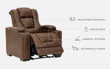 Load image into Gallery viewer, Owner&#39;s - Thyme - Pwr Recliner/Adj Headrest