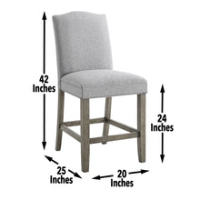 Load image into Gallery viewer, Grayson - Counter Chair (Set of 2) - Gray