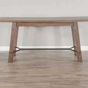 Doe Valley - Rectangular Counter Height Table - Light Brown