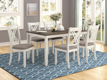 Load image into Gallery viewer, Fortress - 7 Piece Rectangular Dining Set - Vintage Vanilla