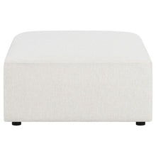 Load image into Gallery viewer, Freddie - Square Upholstered Ottoman - Pearl