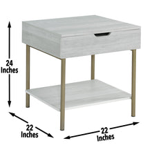 Load image into Gallery viewer, Whitman - Square End Table - White