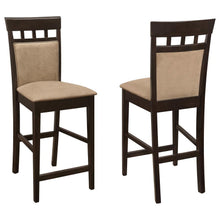 Load image into Gallery viewer, Gabriel - Closed Back Counter Chair (Set of 2) - Cappuccino