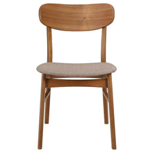 Load image into Gallery viewer, Dortch - Dining Side Chair (Set of 2) - Walnut And Brown