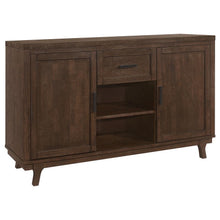 Load image into Gallery viewer, Reynolds - 2 Door Sideboard Buffet Storage Cabinet - Brown Oak