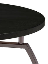 Load image into Gallery viewer, Dacre - Round Engineered Wood Top Coffee Table - Dark Gray