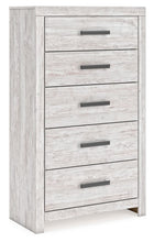 Load image into Gallery viewer, Cayboni - Whitewash - Five Drawer Chest