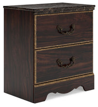 Load image into Gallery viewer, Glosmount - Two-tone - Two Drawer Night Stand