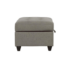 Load image into Gallery viewer, Stonenesse - Rectangular Upholstered Storage Ottoman - Gray