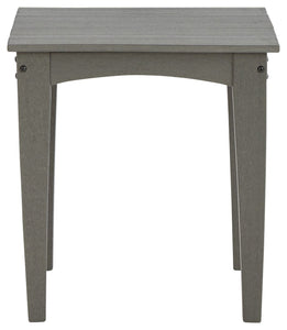 Visola - Gray - Square End Table