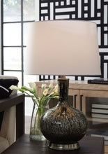 Load image into Gallery viewer, Tenslow - Antique Black - Glass Table Lamp