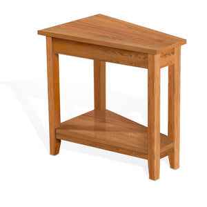 Sedona - Chair Side Table - Rustic Oak