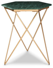 Load image into Gallery viewer, Engelton - Green / Gold - Accent Table