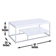 Load image into Gallery viewer, Lucia - Cocktail Table - White
