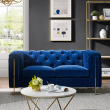 Load image into Gallery viewer, Charlene - Velvet Loveseat
