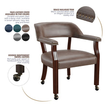 Load image into Gallery viewer, Tournament - Arm Chair With Casters