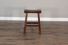 Load image into Gallery viewer, Santa Fe - Saddle Seat Stool With Wood Seat