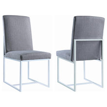 Load image into Gallery viewer, Mackinnon - Upholstered Dining Side Chair (Set of 2) - Gray