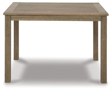 Load image into Gallery viewer, Aria Plains - Brown - Square Dining Table W/Umb Opt