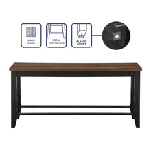 Load image into Gallery viewer, Bermuda - Counter Bench - Black