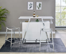 Load image into Gallery viewer, Zena - Backless Bar Stool (Set of 2) - Clear